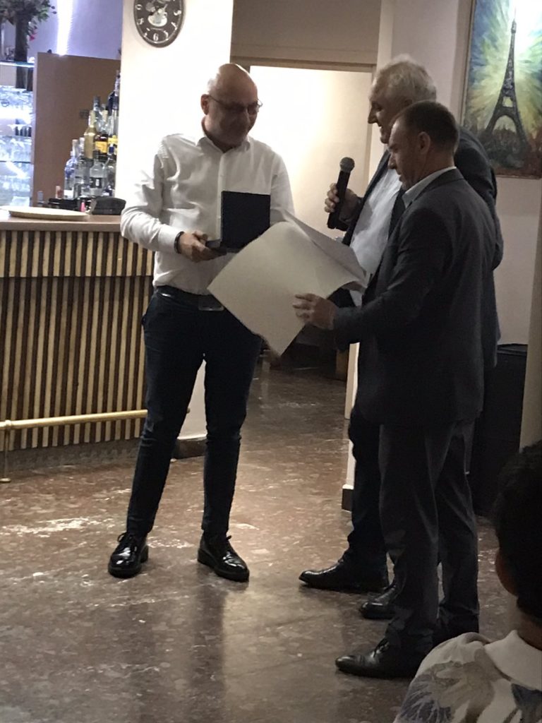 Награда за шеф Иван Манчев за активното му участие в работата на АС на МВР
